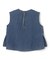 UNFILO DENIM LIGHT ノースリーブブラウス
