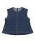 UNFILO DENIM LIGHT ノースリーブブラウス