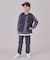 【120-150cm】TAION Vネック ダウンベスト(UNISEX)