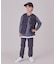 【120-150cm】TAION Vネック ダウンベスト(UNISEX)