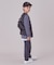 【120-150cm】TAION Vネック ダウンベスト(UNISEX)