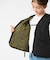 【120-150cm】TAION ミリタリーZIP Vネックダウンベスト(UNISEX)