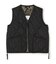 【120-150cm】TAION ミリタリーZIP Vネックダウンベスト(UNISEX)