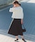 【セレモニー】BEAUTY FORM KNIT フレアスカート セットアップ