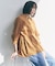 【野呂佳代さん着用】ペプラム ギャザーブラウス