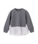【110-150cm】BEAUTY FORM JERSEY ペプラムスウェット