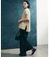 【WEB限定カラー】スゴ機能美ニット キーネック ジレ