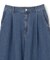 UNFILO DENIM LIGHT タックワイドパンツ