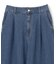 UNFILO DENIM LIGHT タックワイドパンツ