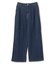 UNFILO DENIM LIGHT タックワイドパンツ