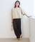 【一部店舗限定】BEAUTY FORM KNIT ハーフスリーブ
