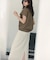 【WEB限定カラー】スゴ機能美ニット Iラインスカート