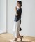 【WEB限定カラー】スゴ機能美ニット Iラインスカート