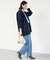 【UNFILO DENIM/新色追加】撥水ストレッチ テーパードデニム