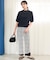 【UNFILO DENIM/新色追加】撥水ストレッチ テーパードデニム