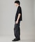 【OCEANS 雑誌・web・YouTube 掲載】WOOL TOUCH 機能美パンツ スリム【東レ開発のウール見え高機能素材】