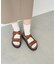 【洗える】厚底 ストラップサンダル