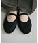 ラウンド メッシュ バレエパンプス