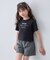 【2点セット】Tシャツ×レース キャミソールチュニック