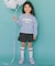 【シナモロール×ANY KIDS】アップリケ 長袖Tシャツ
