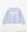 【シナモロール×ANY KIDS】アップリケ 長袖Tシャツ