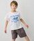 【綿100％】サメプリント 半袖Tシャツ