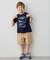 【綿100％】サメプリント 半袖Tシャツ
