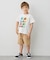 【綿100％】恐竜プリント 半袖Tシャツ