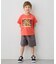 【綿100％】恐竜プリント 半袖Tシャツ