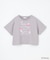 【ディズニー/マリー】ショート丈 半袖Tシャツ