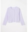 【綿100%】ひんやり パターンメッシュ カーディガン