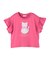 【綿100%】ひんやり フリル袖 もしゃもしゃTシャツ