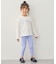 【綿100%】ロゴプリント 長袖Tシャツ