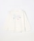 【綿100%】ロゴプリント 長袖Tシャツ
