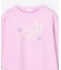 【綿100%】ロゴプリント 長袖Tシャツ