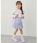 チェックプリーツスカパン