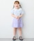 チェックプリーツスカパン