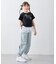 ドロスト 裾リボンTシャツ
