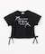 ドロスト 裾リボンTシャツ