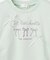 ドロスト 裾リボンTシャツ