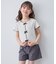 【一部店舗/WEB先行販売アイテム】ドット×リボン 半袖Tシャツ