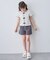 【一部店舗/WEB先行販売アイテム】ドット×リボン 半袖Tシャツ