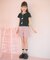 【一部店舗/WEB先行販売アイテム】ドット×リボン 半袖Tシャツ