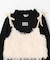 【2点セット】Tシャツ×フェザーライク キャミソール