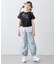 ドロスト 裾リボンTシャツ