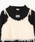 【2点セット】Tシャツ×フェザーライク キャミソール