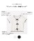 【一部店舗/WEB先行販売アイテム】ドット×リボン 半袖Tシャツ