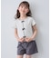 【一部店舗/WEB先行販売アイテム】ドット×リボン 半袖Tシャツ