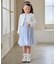 【2点セット】リボンボレロジャケット+シフォンプリーツ ワンピース