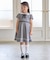 【2点セット】ノーカラー ボレロジャケット+襟付き ワンピース